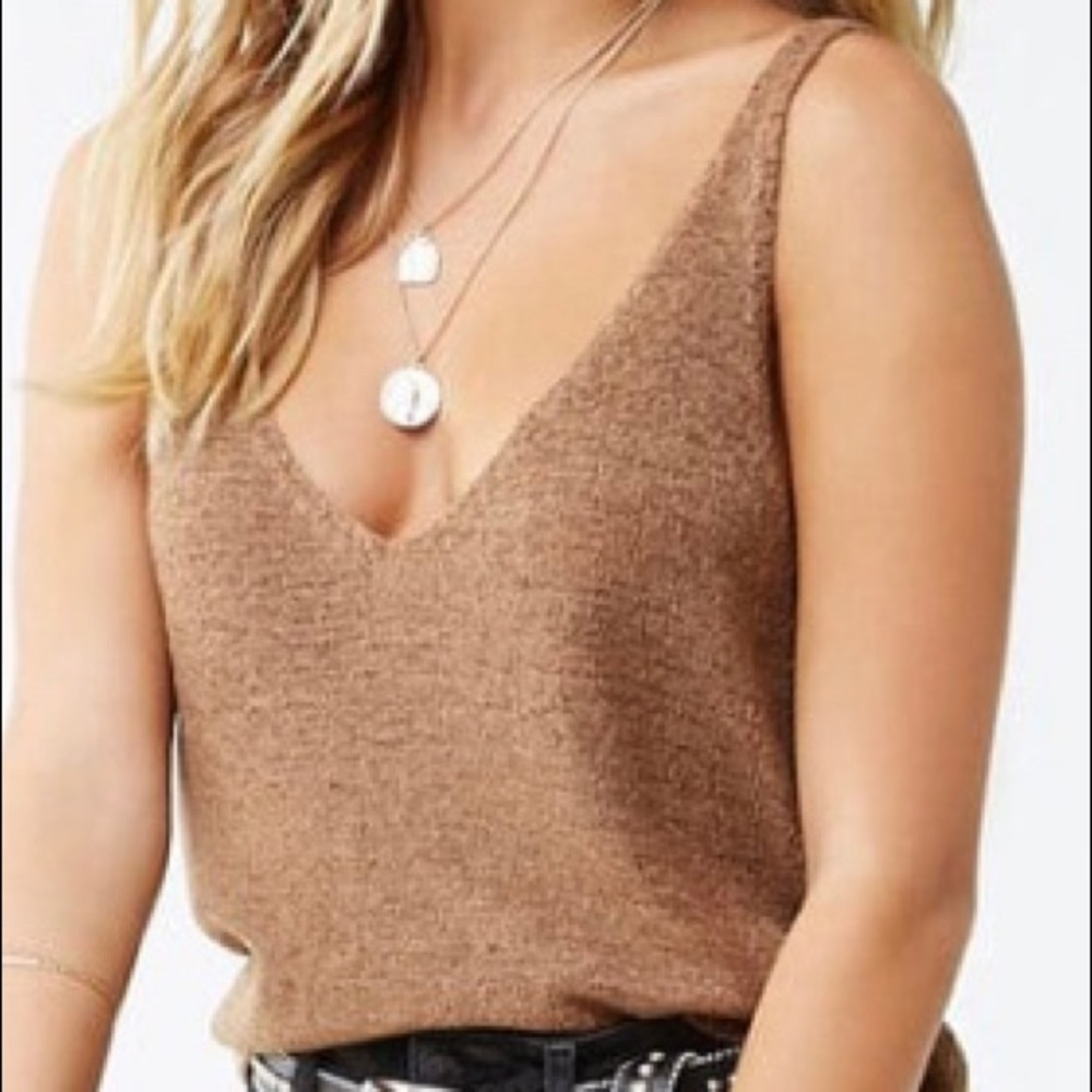 Sweater Knit Tank Top NWT